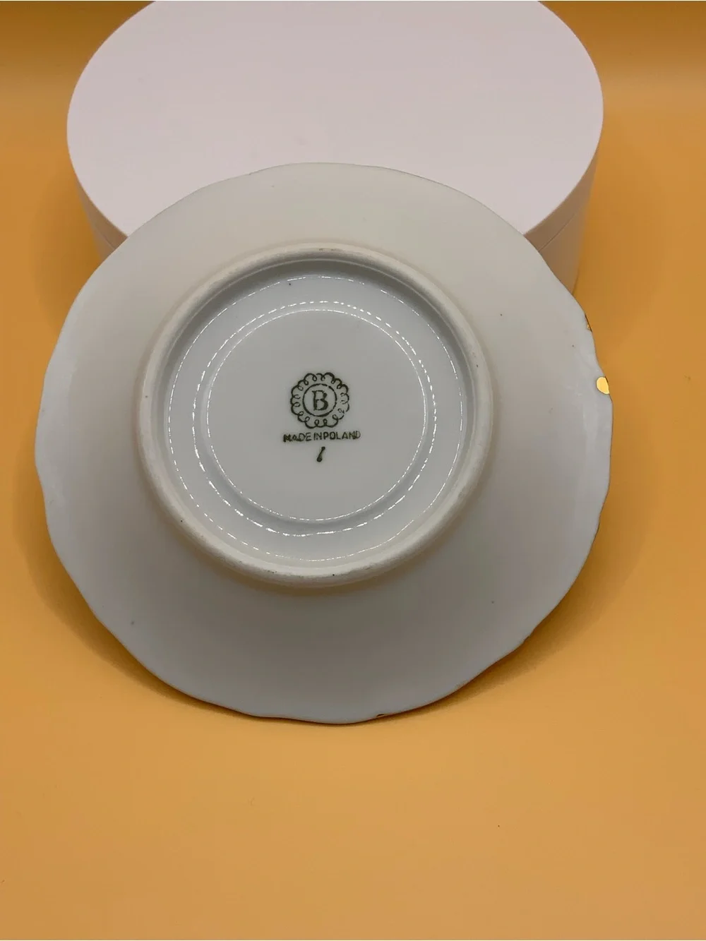 Walbrzych Porcelain Cup & Saucer (1246)
